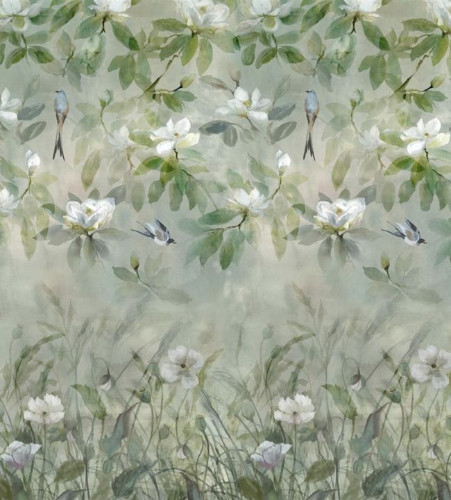 Kiyosumi Wallpaper - Green