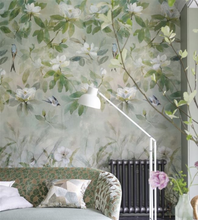 Kiyosumi Room Wallpaper - Green