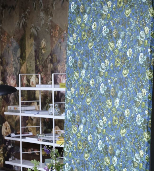 Mansur Room Wallpaper - Blue