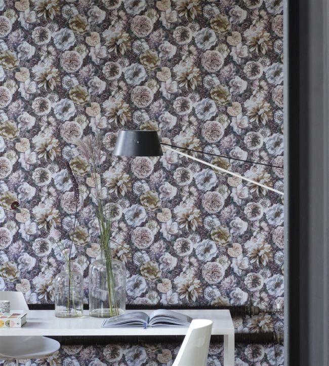 Pahari Room Wallpaper - Gray