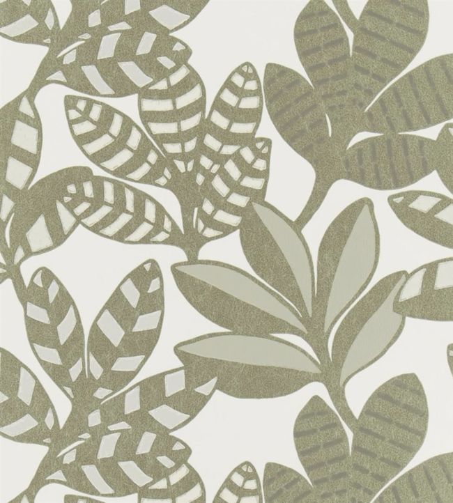 Tanjore Wallpaper - Gray