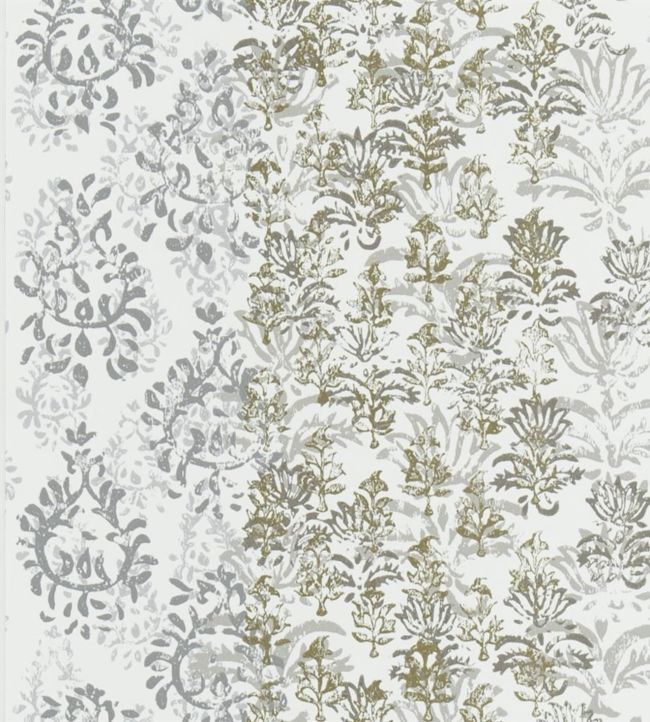 Kasavu Wallpaper - Gray