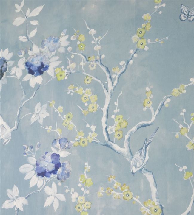 Manohari Room Wallpaper - Blue