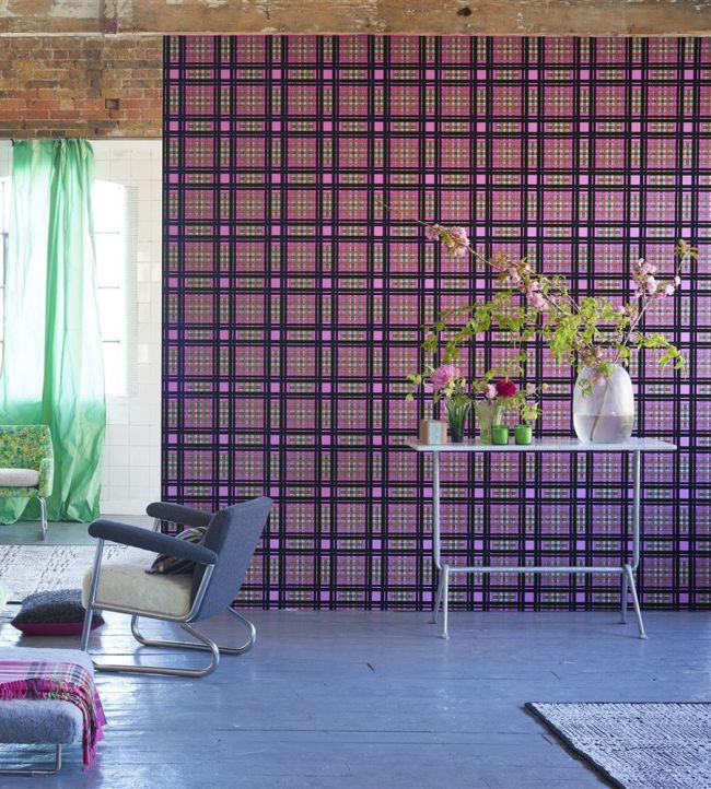 Chennai Room Wallpaper - Purple