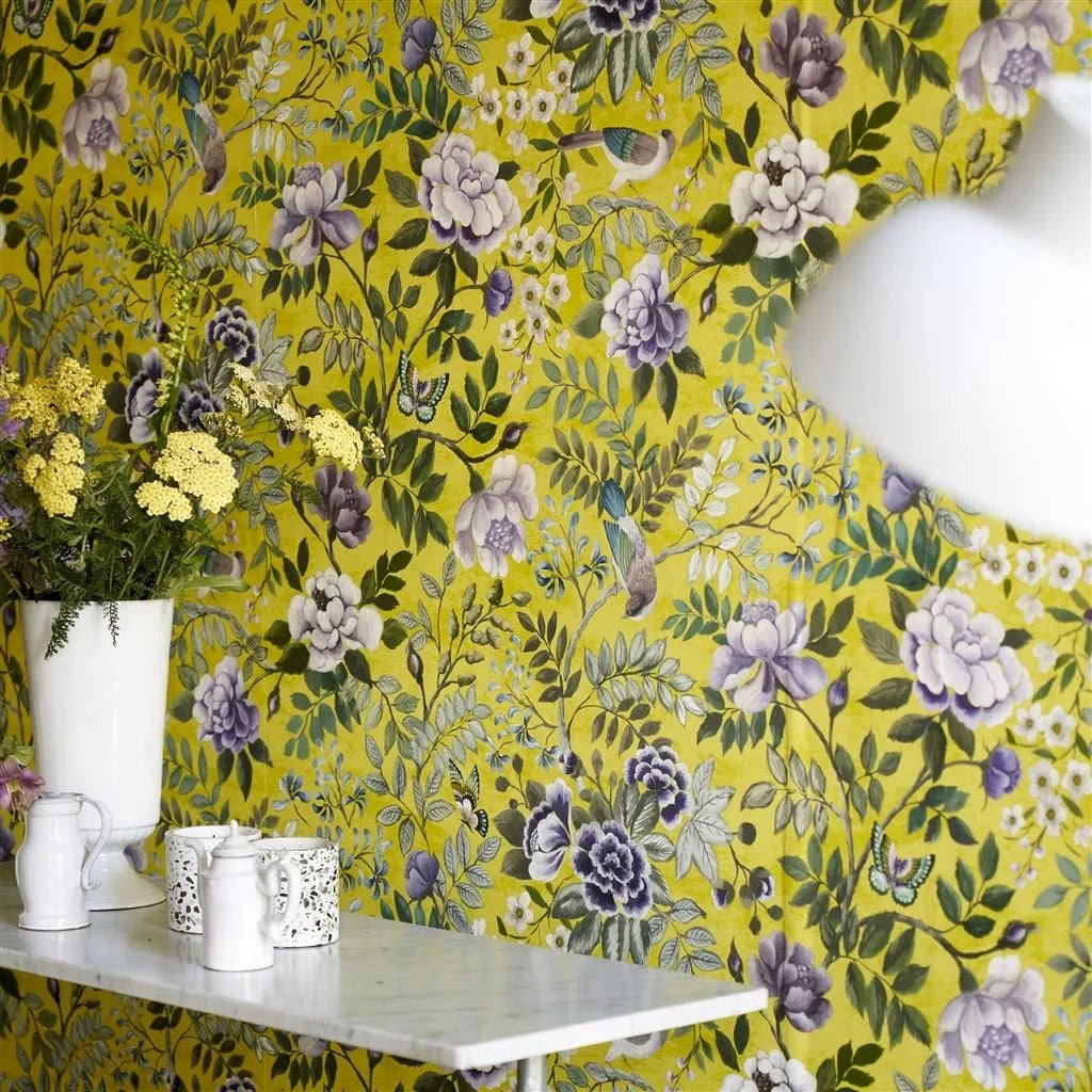 Porcelaine De Chine Alchemilla Room Wallpaper