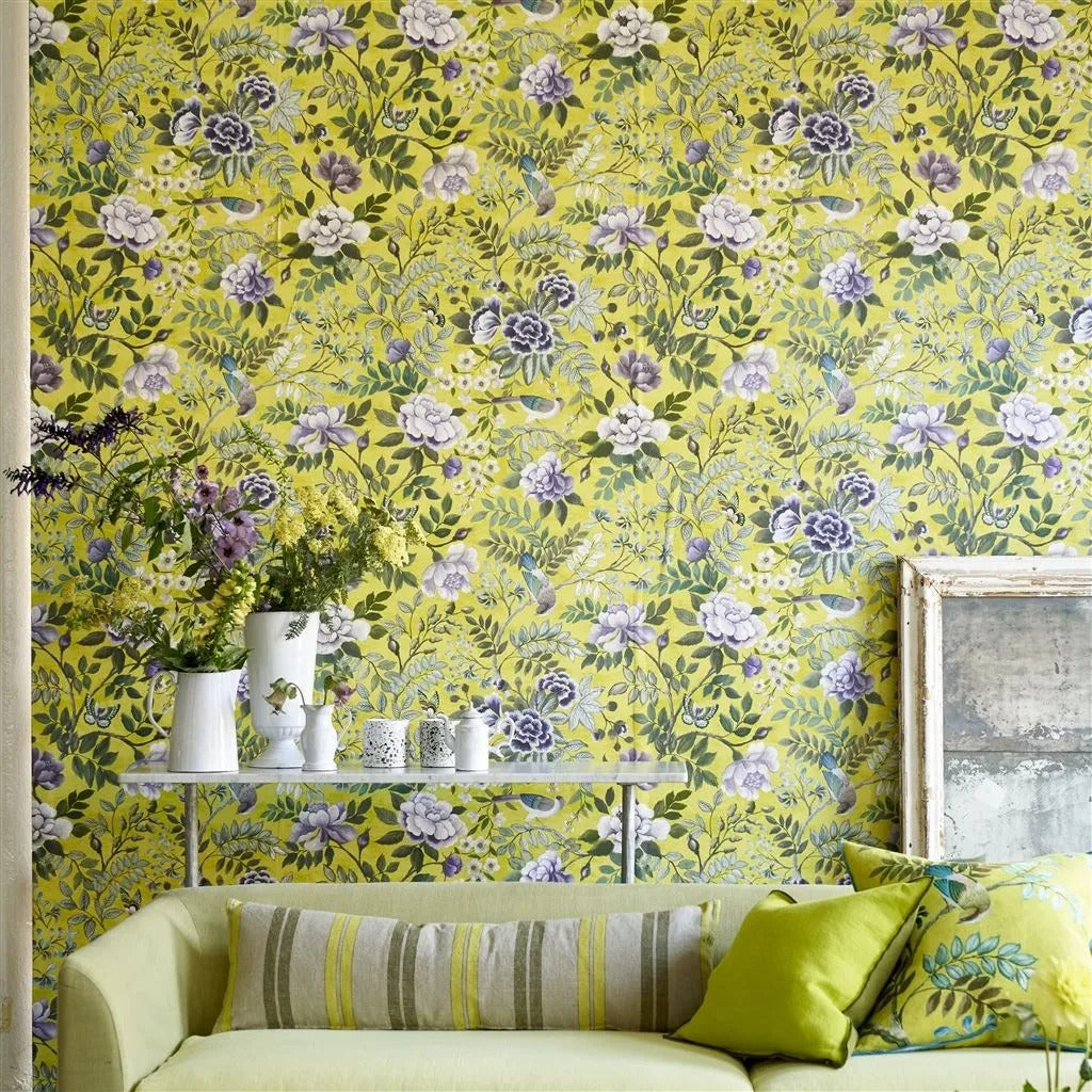 Porcelaine De Chine Alchemilla Room Wallpaper