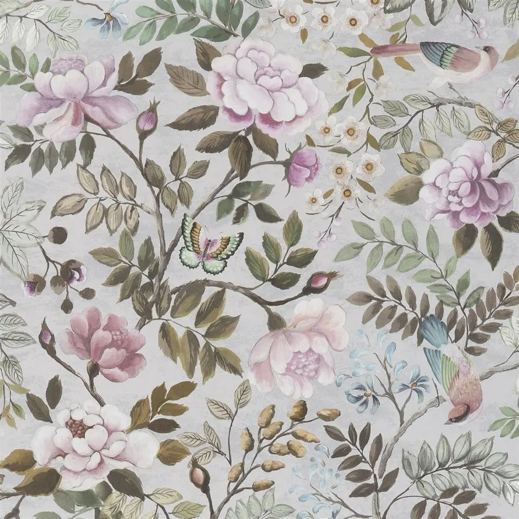 Porcelaine De Chine Cameo Wallpaper