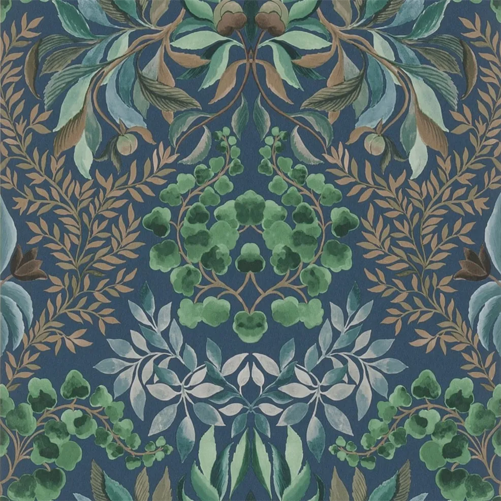Karakusa Midnight Wallpaper
