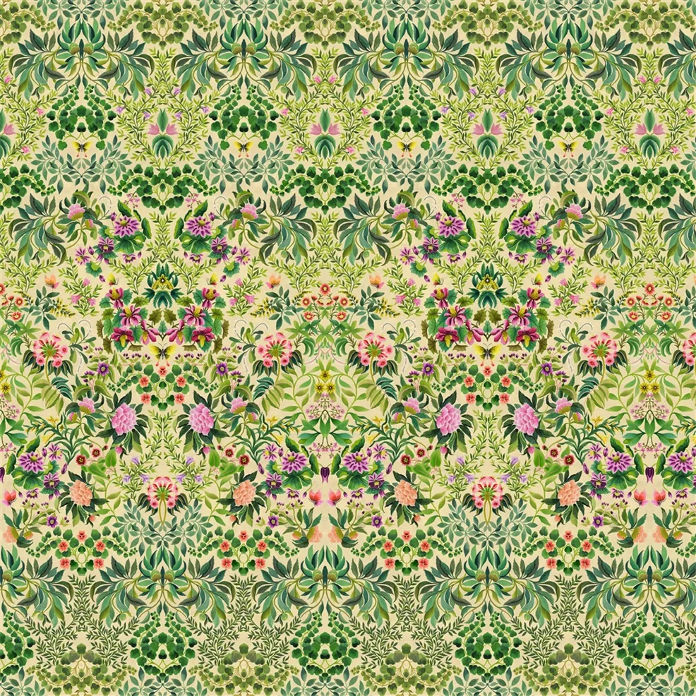 Ikebana Grande Fuchsia Wallpaper