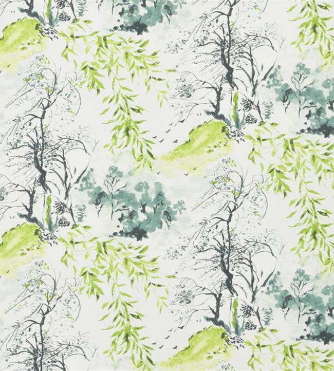 Winter Palace Wallpaper - Green