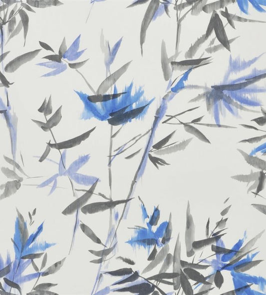 Bamboo Wallpaper - Blue