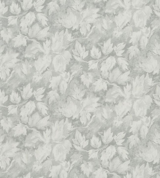 Fresco Leaf Wallpaper - Gray