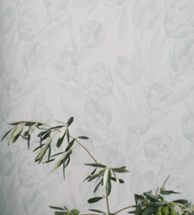 Fontainebleau Room Wallpaper - Gray