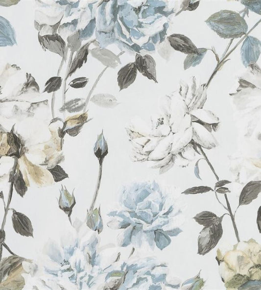 Couture Rose Wallpaper - Multicolor