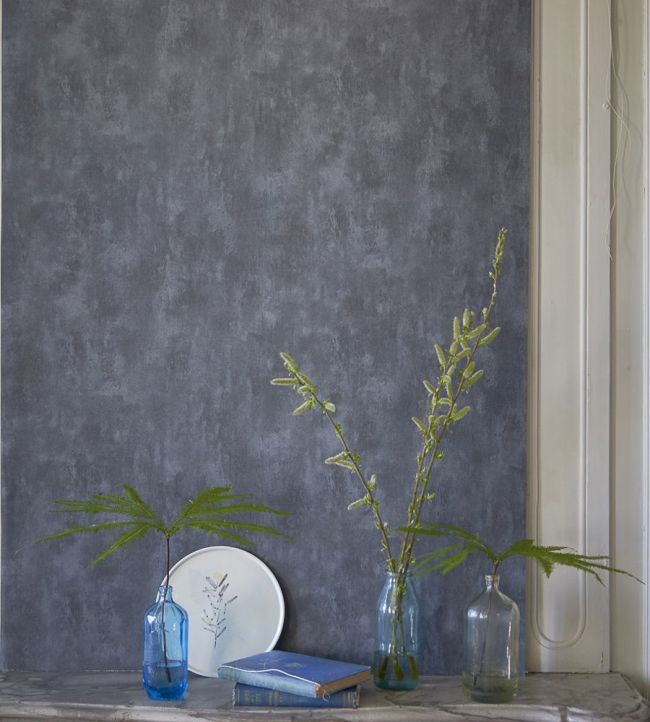 Parchment Room Wallpaper - Gray