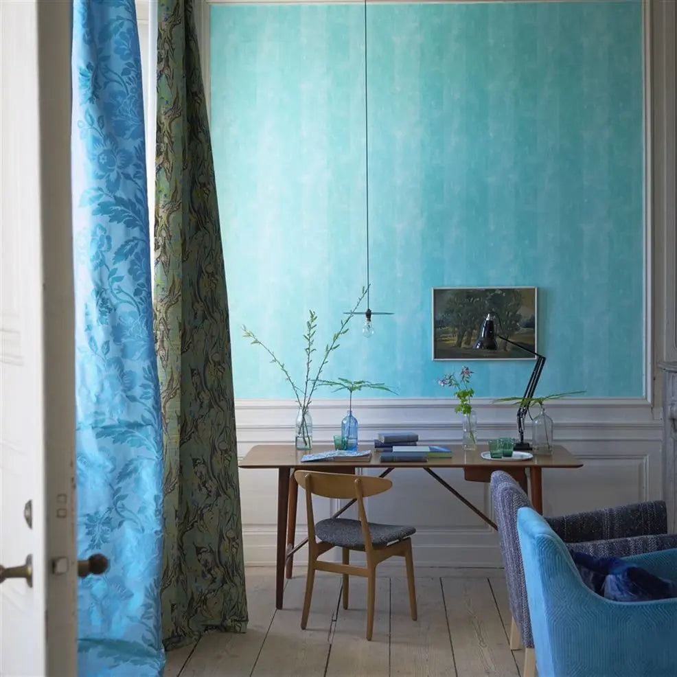 Parchment Stripe Wallpaper