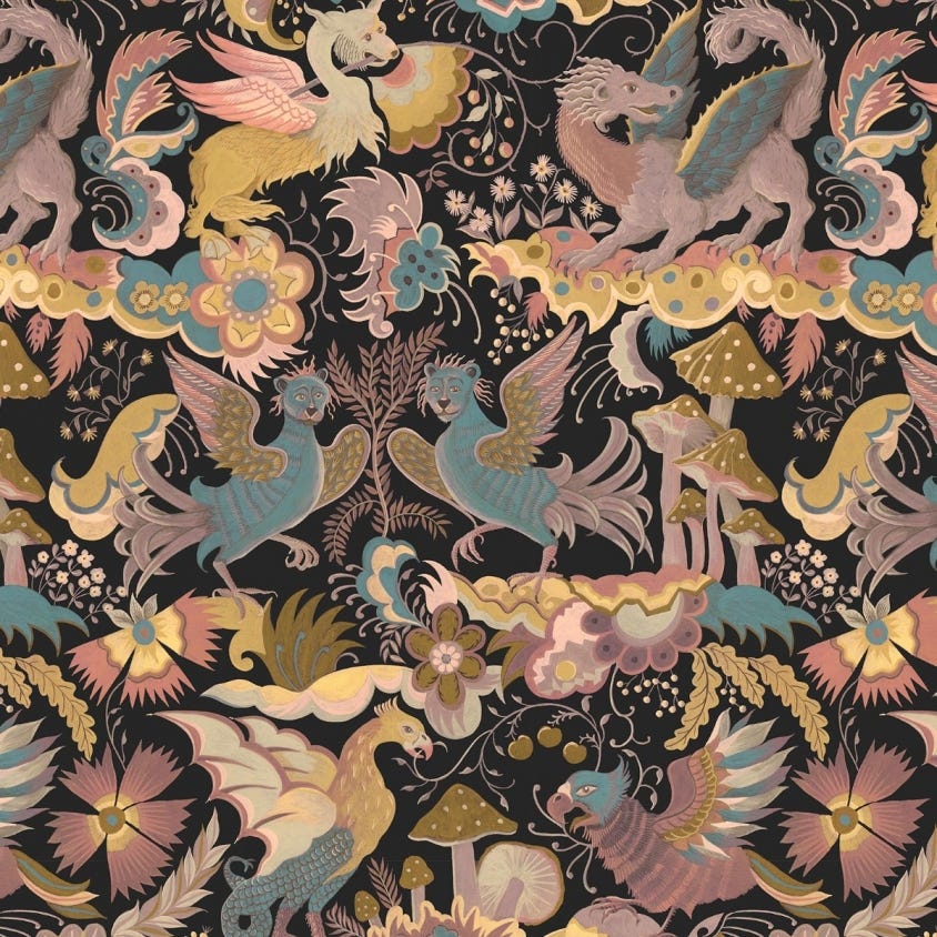 PHANTASIA Wallpaper - Noir - House of Hackney