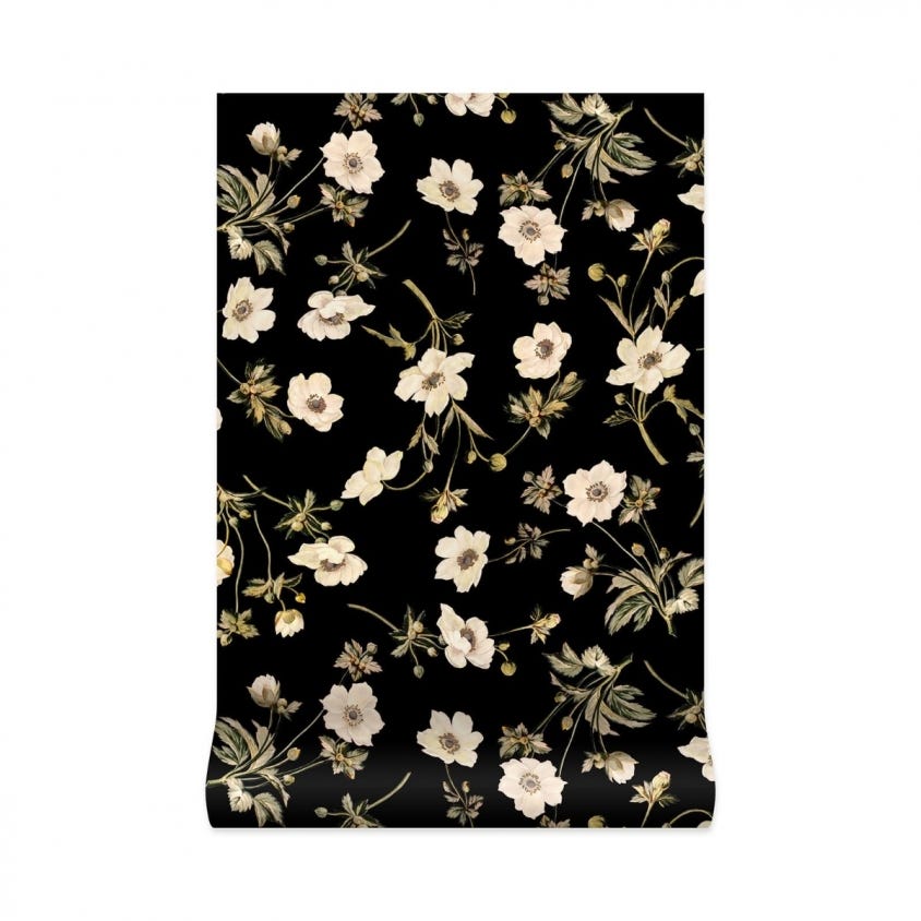 POPPIUM Wallpaper - Ebony - House of Hackney