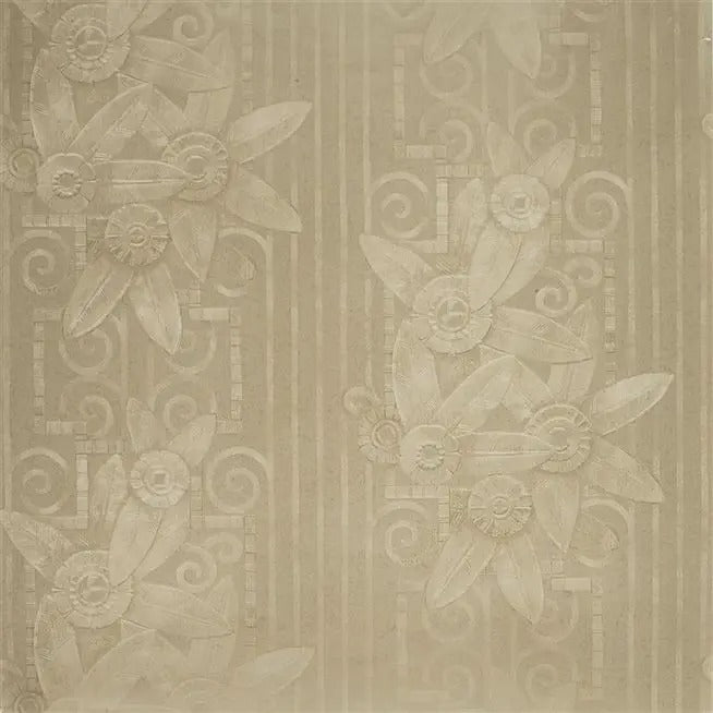 Fleur Moderne Cream Wallpaper