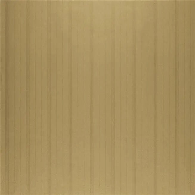 Trevor Stripe Gold Wallpaper