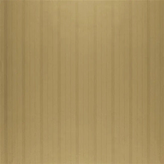 Trevor Stripe Gold Wallpaper