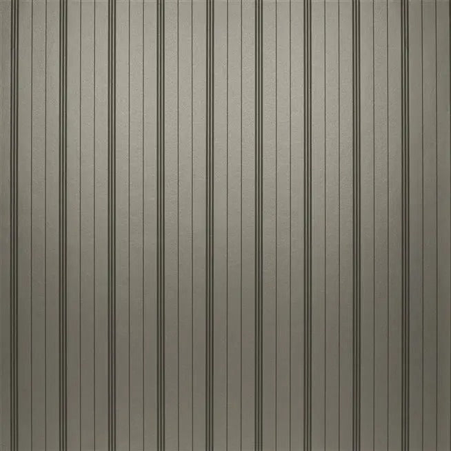 Trevor Stripe Charcoal Wallpaper