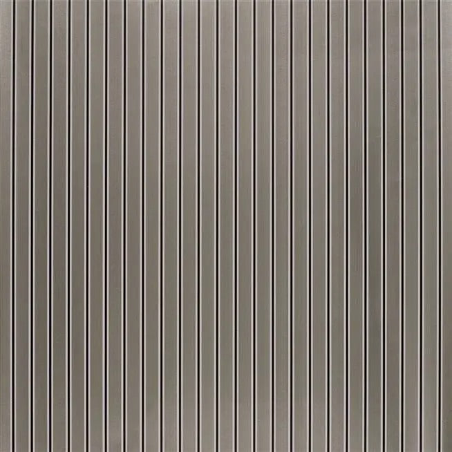 Carlton Stripe Pewter Wallpaper