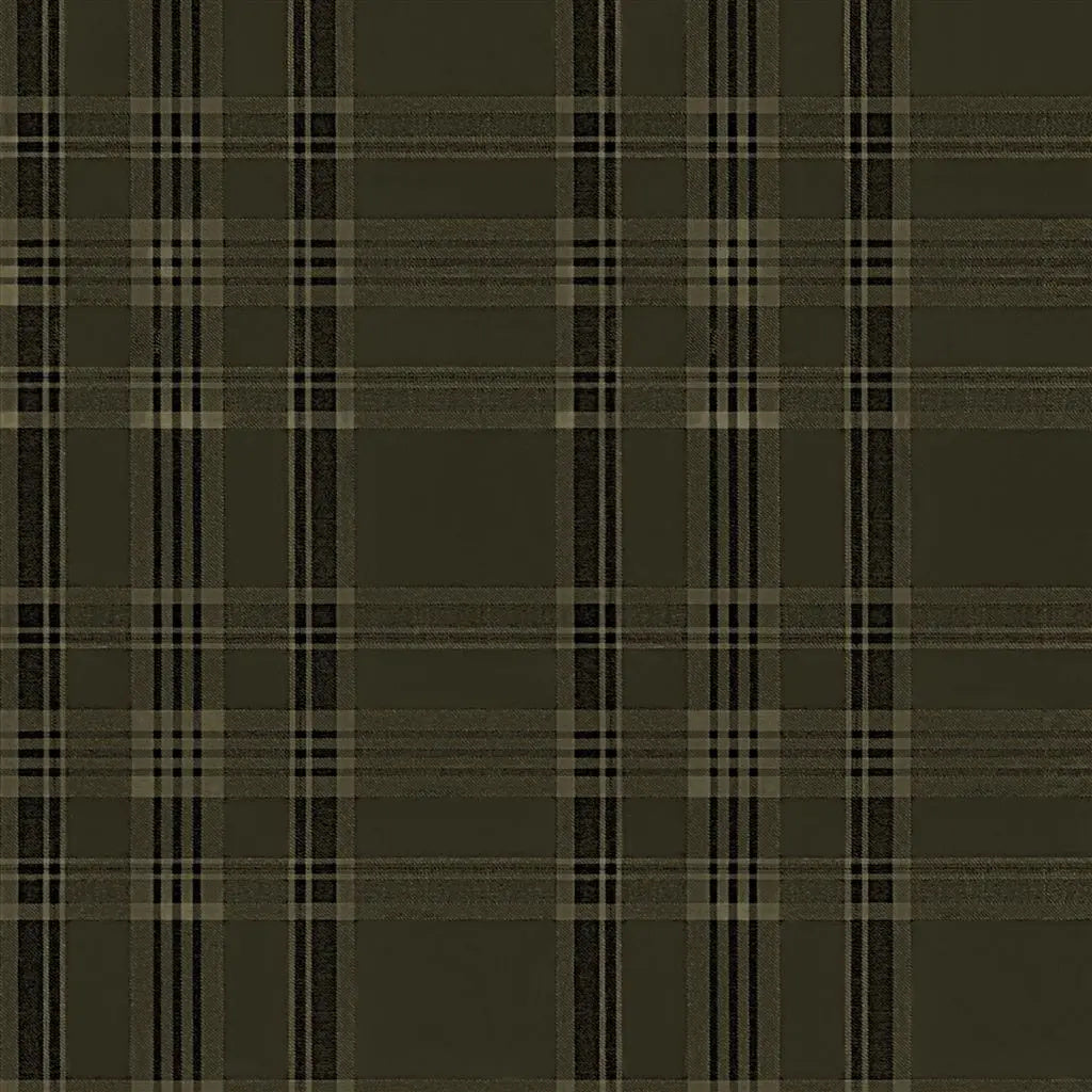 Deerpath Trail Plaid Wallpaper