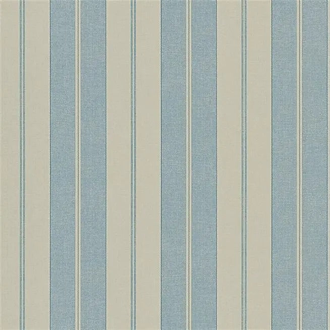 Seaworthy Stripe Slate Wallpaper