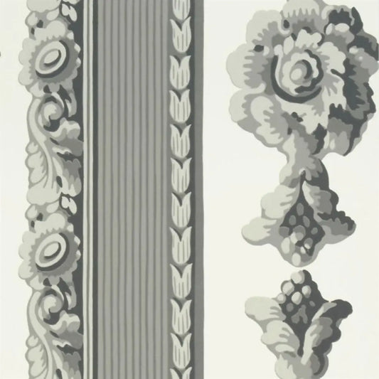 Palazzetto Wallpaper - Charcoal - P548/03 - Designers Guild