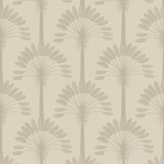 Palmette Wallpaper - Vintage Cream - Lucie Annabel