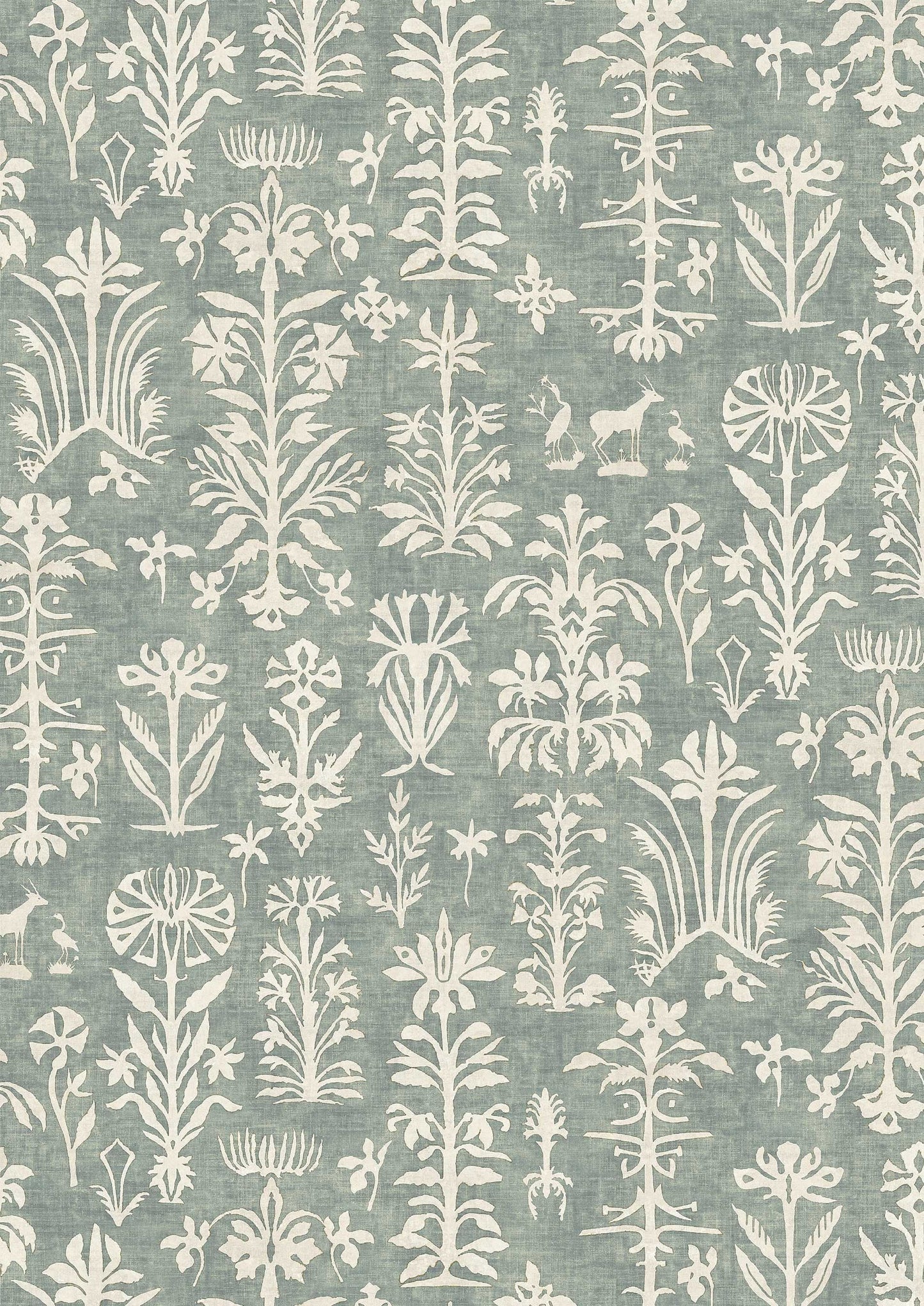 Papyrus Wallpaper - Eau de Nil