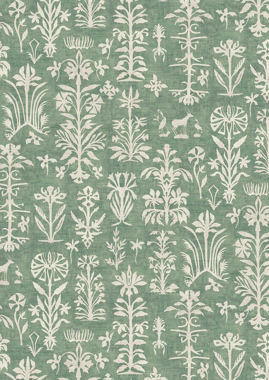 Papyrus Wallpaper - Malachite