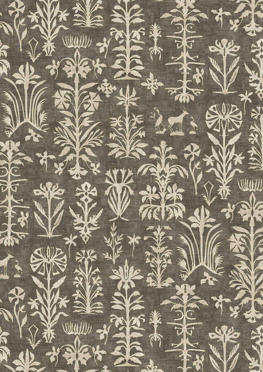Papyrus Wallpaper - Nero
