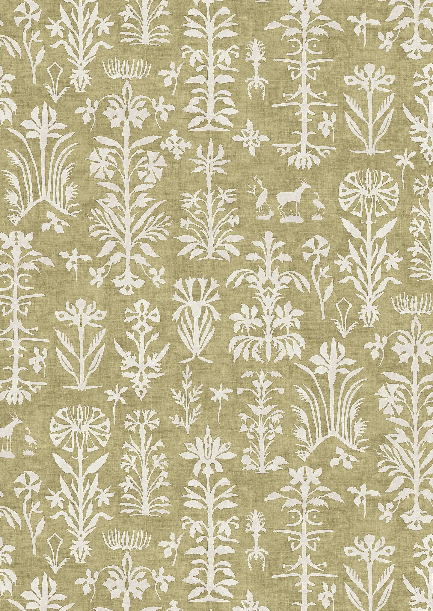 Papyrus Wallpaper - Quince