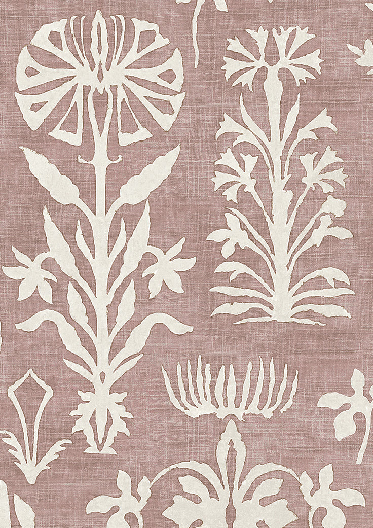 Papyrus Wallpaper - Rosewater
