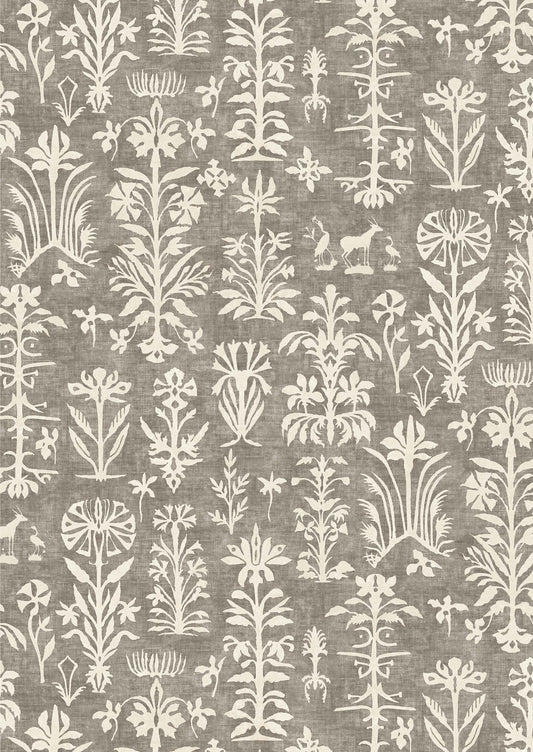 Papyrus Wallpaper - Topaz