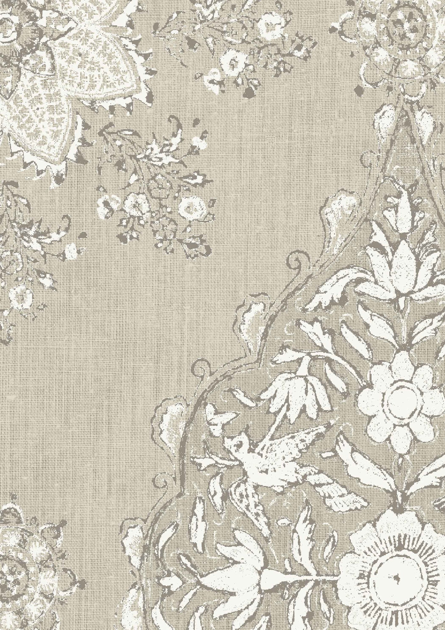 Pashmina Wallpaper - Chantilly