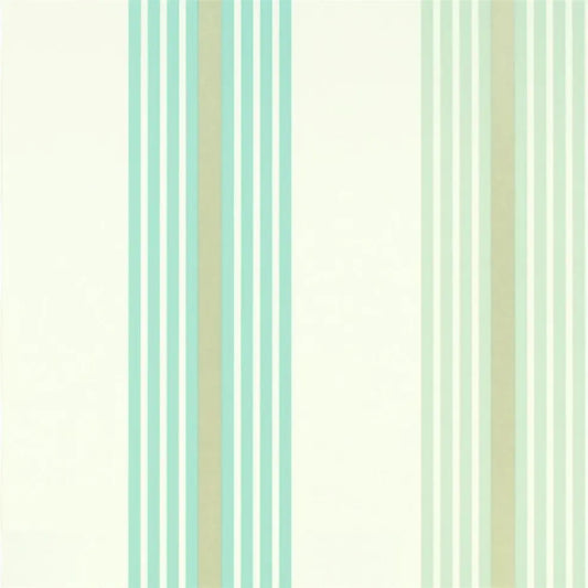Pembroke Wallpaper - Turquoise - P562/09 - Designers Guild