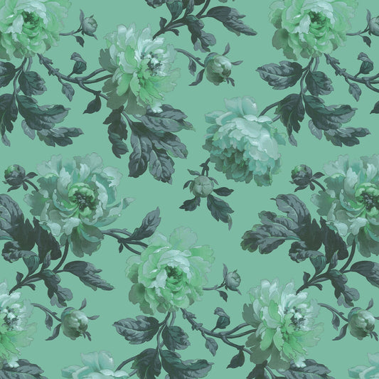 Peoneden Wallpaper - Absinthe - House of Hackney