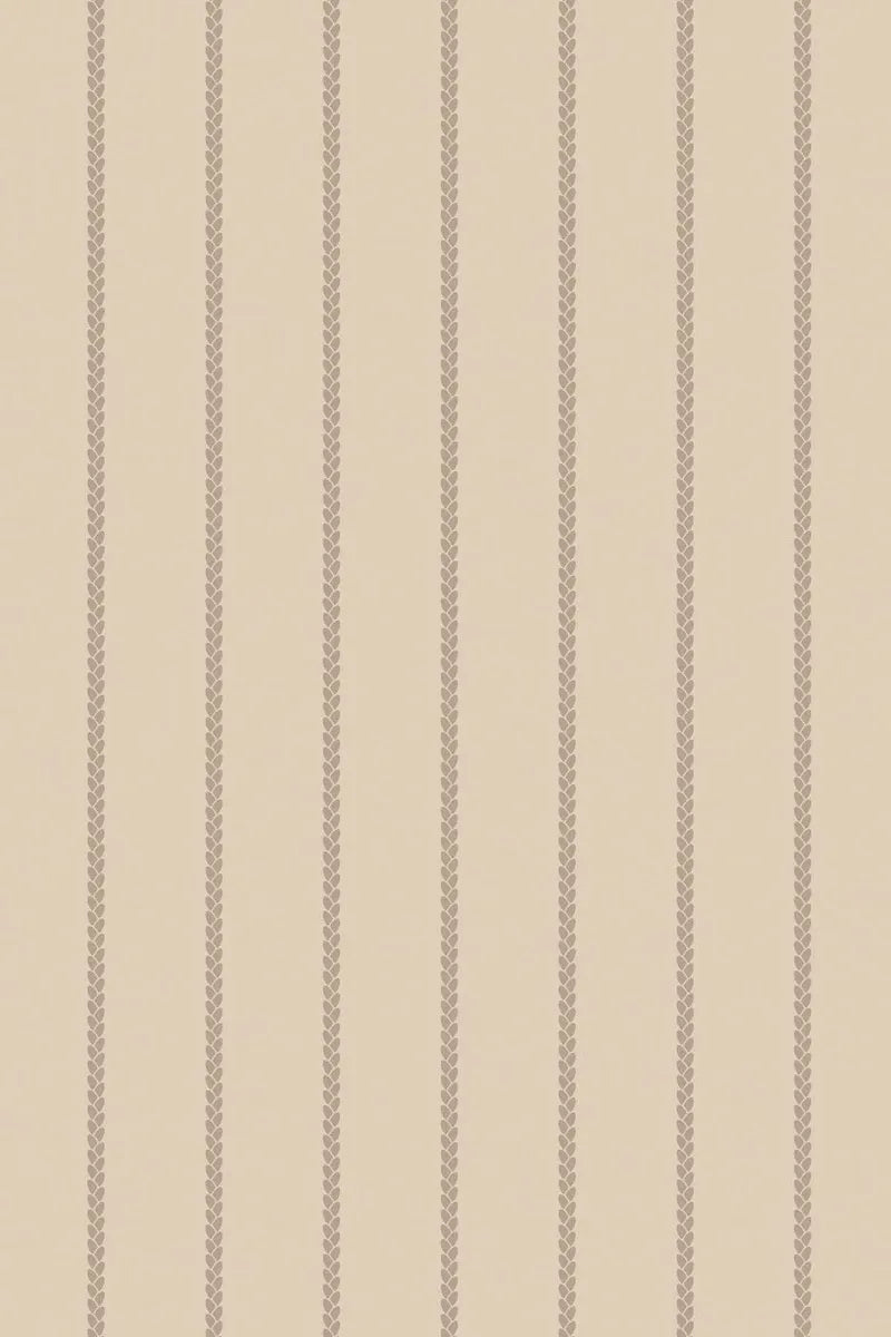 Petal Stripe Wallpaper - London Stone - 2424