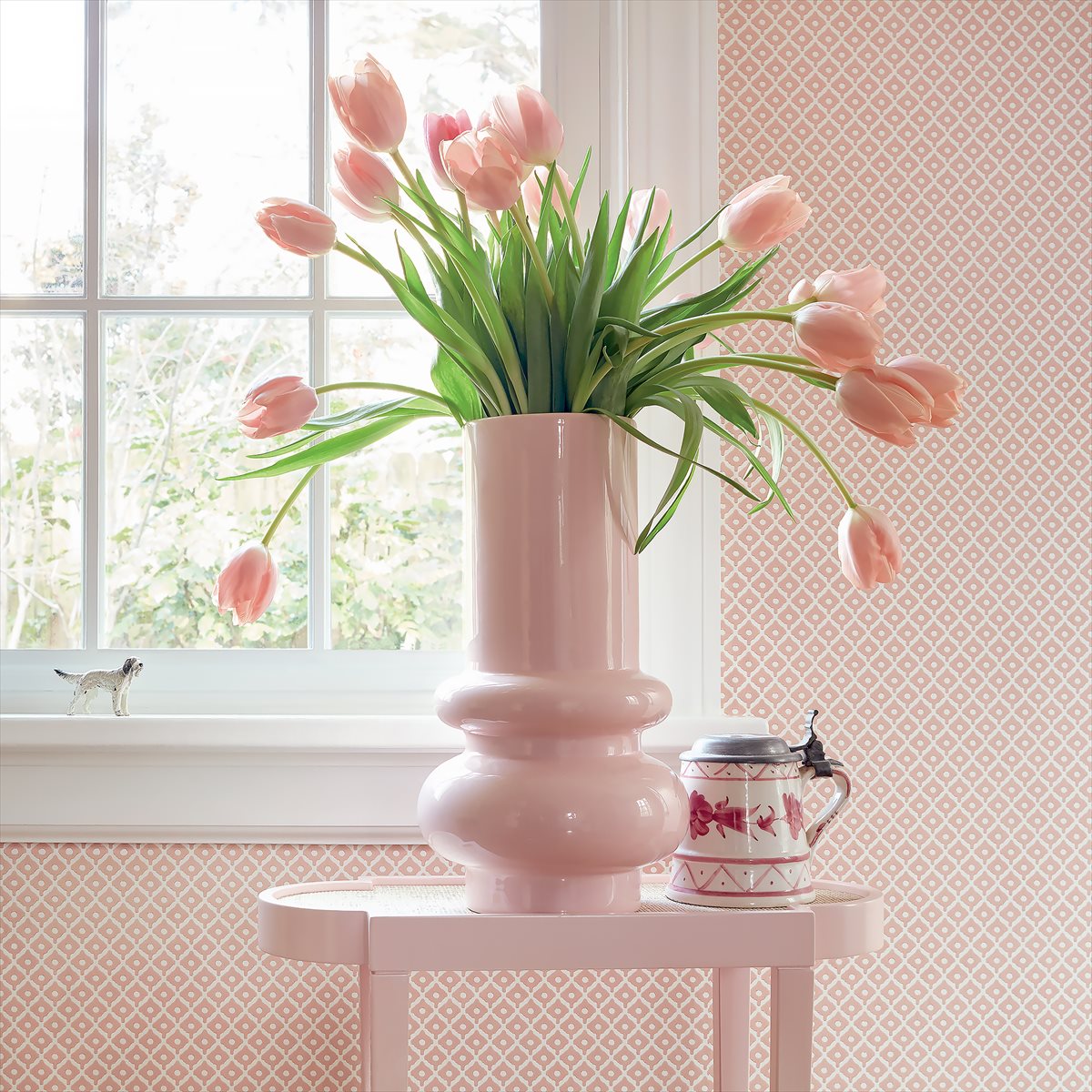 Petit Arbre Wallpaper - Blush - AT9676 - Anna French
