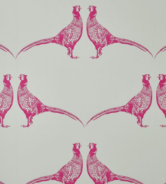 Pheasant Wallpaper - Pink - BG1500102 - Barneby Gates