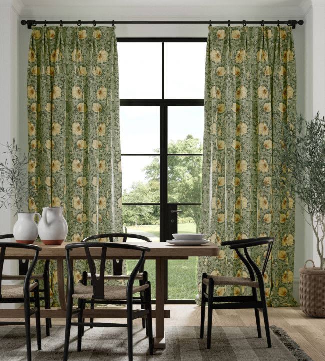 Pimpernel Fabric - Bayleaf/Manilla - 226899 - Morris & Co