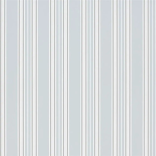 Pinstripe Wallpaper - Graphite - P586/03 - Designers Guild