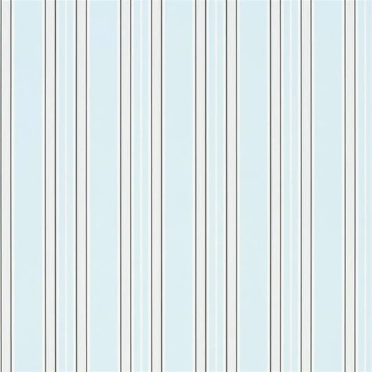 Pinstripe Wallpaper - Lapis - P586/05 - Designers Guild