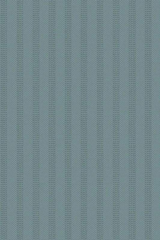 Polka Sprig Wallpaper - Berrington Blue - 1084