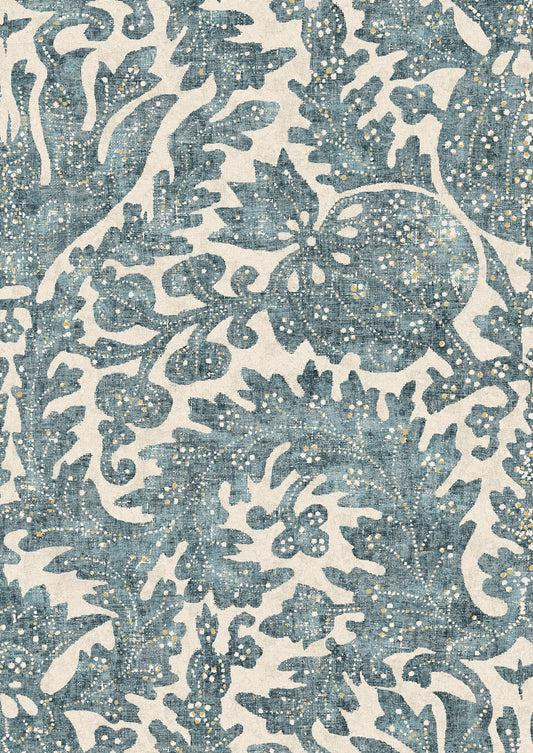 Pomegranate Wallpaper - Sea Holly