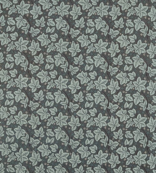 Pure Bramble Embroidery Fabric - Inky Purple - 236621 - Morris & Co