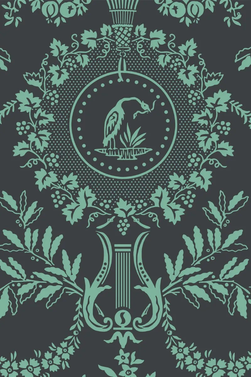 Purnon Wallpaper - Arsenic - 6205